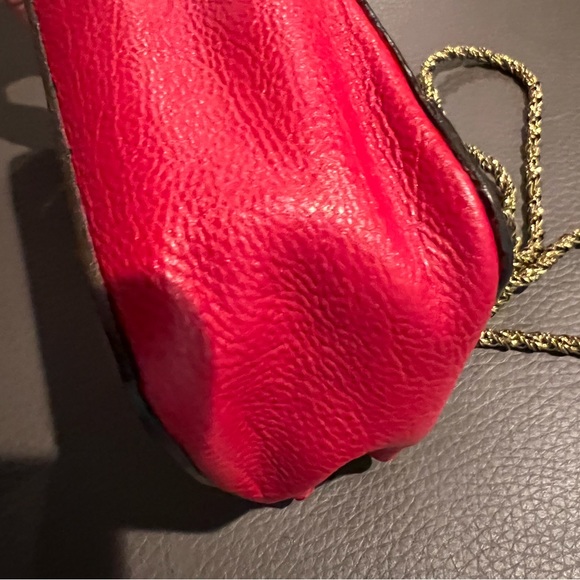 🔹CHLOE Red Leather Mini Elsie Bag - Picture 9 of 15